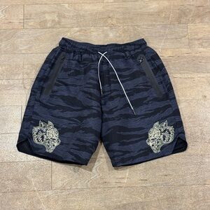 Darc Sport Wolves Black Forest Camo Tiger Stripes Size Medium